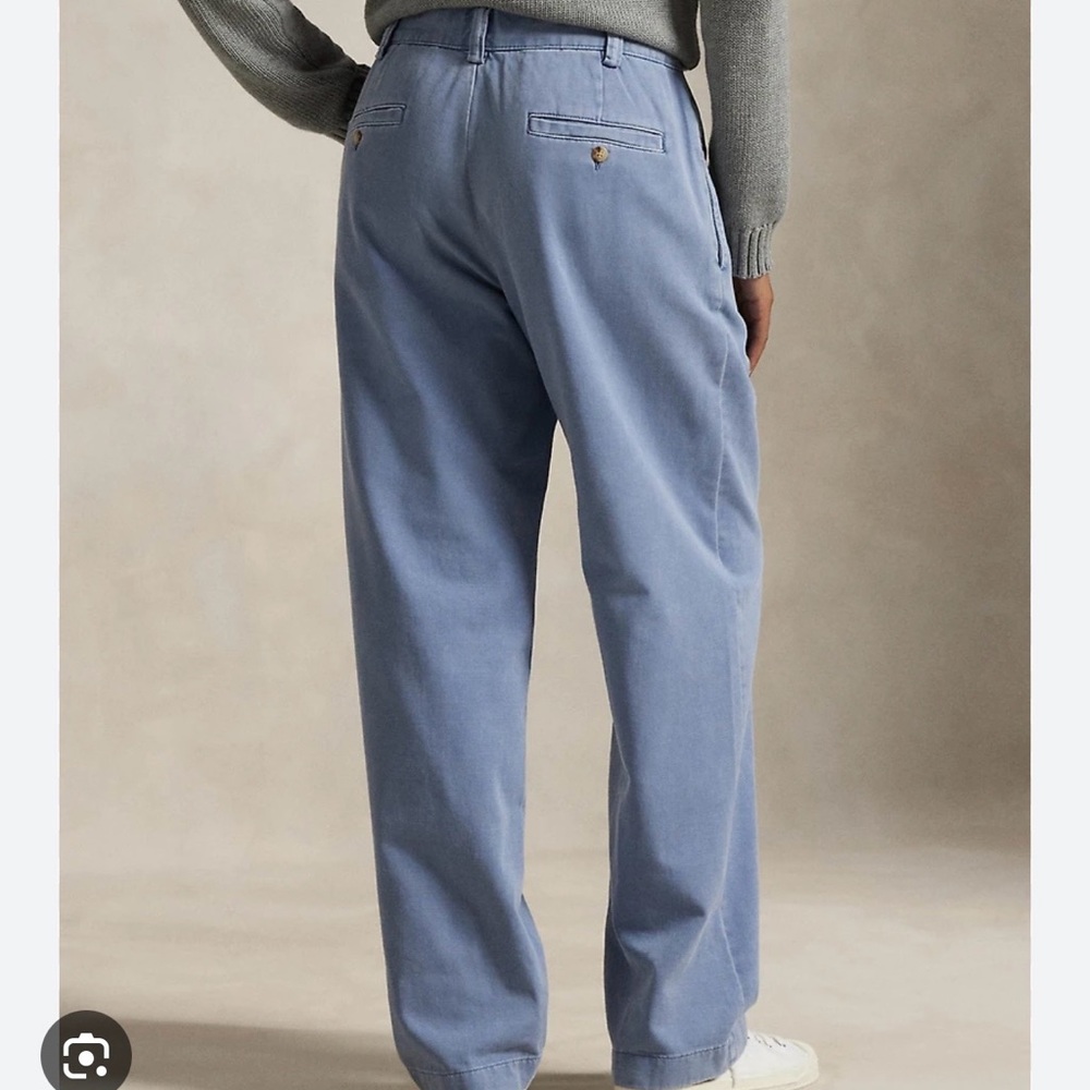 Ralph Lauren Polo blue chino pants - Picture 2 of 5